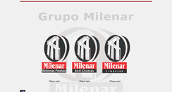 Desktop Screenshot of milenar.com.br